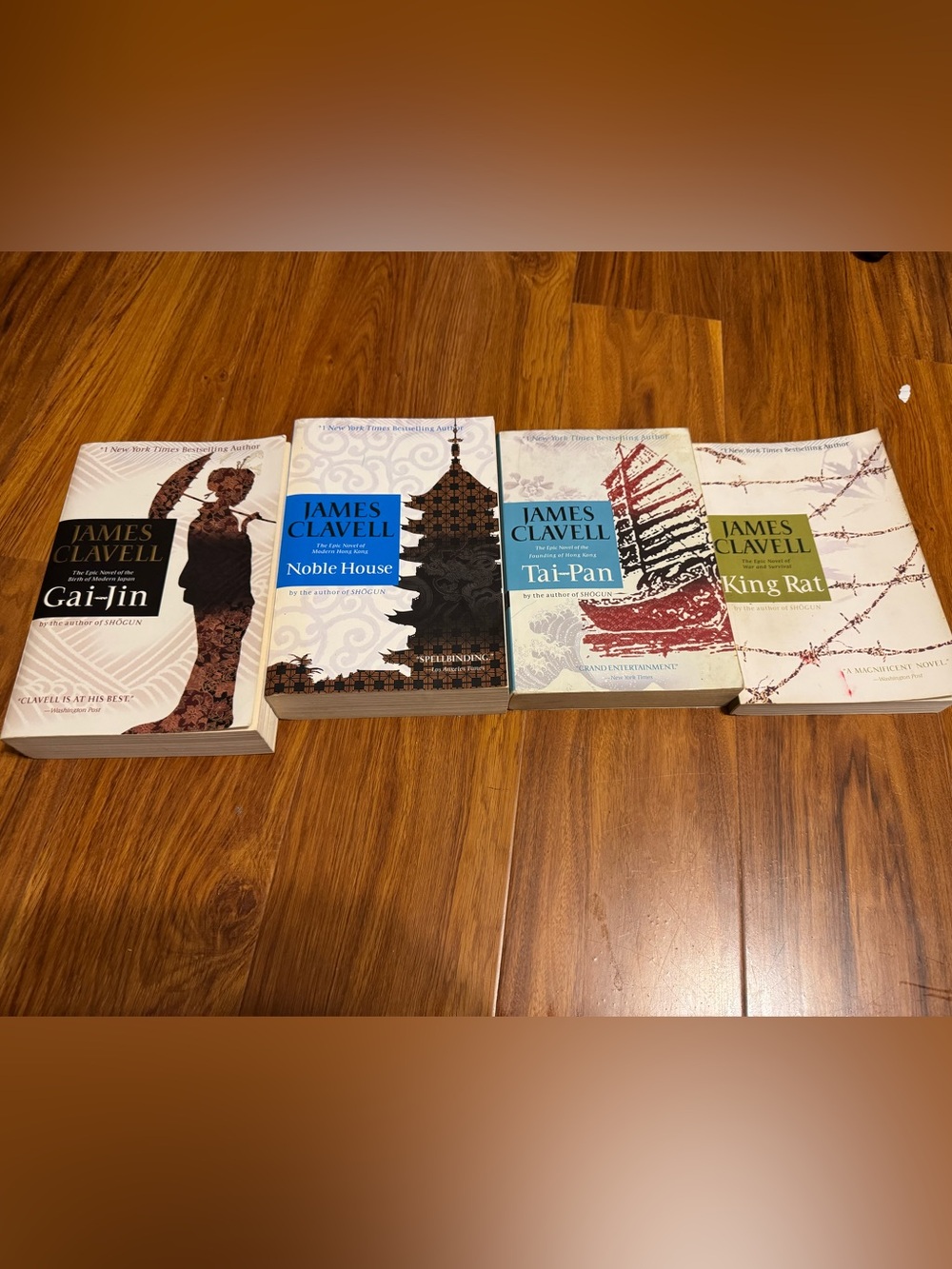 James Clavell Paperback Set Shogun Series